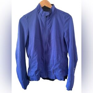 Brooks Shelter Technology Women’s Medium Periwinkle Running Reflective Jacket‎